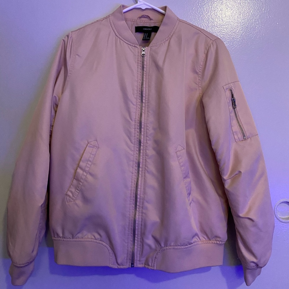 Pink Bomber Jacket
